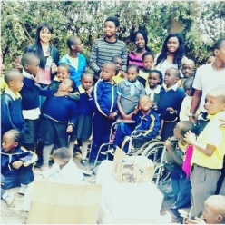 Donations to Njathaini Primary School