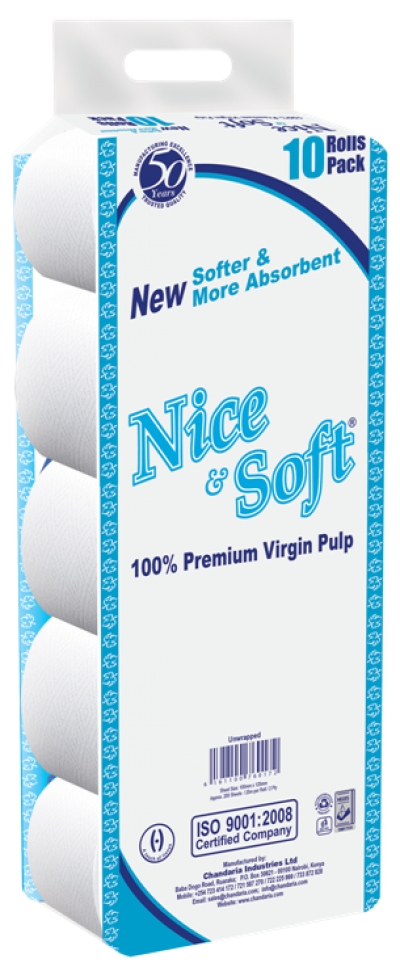 Nice & Soft Toilet Tissue - 10 Pack