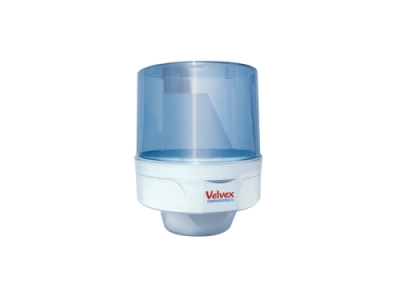 Velvex Barrel Centre Pull Dispenser - Clear