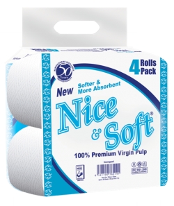 Nice & Soft Toilet Tissue - 4 Pack