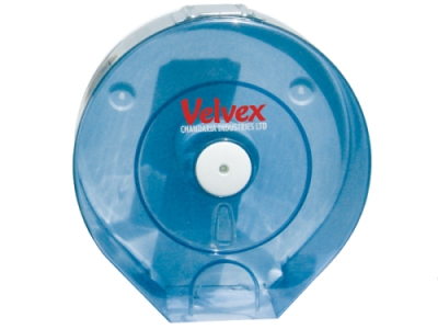Velvex Jumbo Bathroom Toilet Tissue Dispenser - Clear
