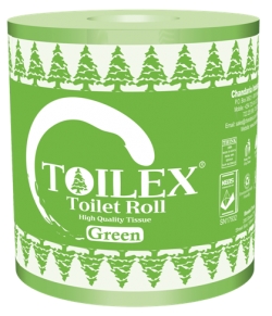 Toilex Green Toilet Tissue  – Single